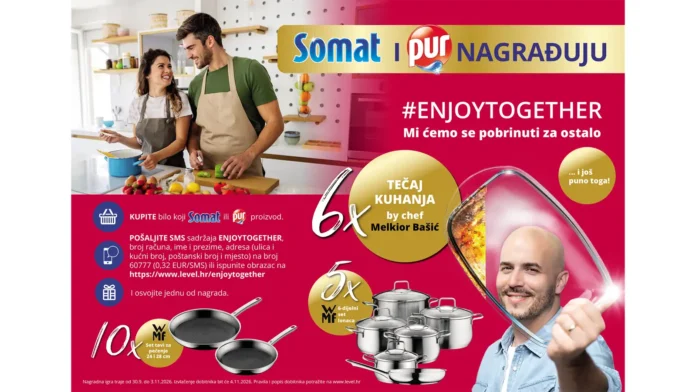 Henkel nagradna igra uz Somat i Pur: #ENJOYTOGETHER