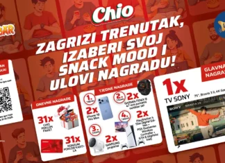 Intersnack nagradna igra uz Chio, Čipi čips, Pom-Bär i Goldfish.