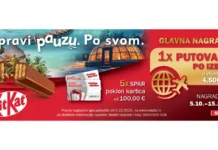 KITKAT nagradna igra 2026: Napravi pauzu. Po svom!