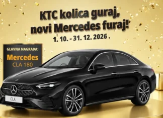 KTC nagradna igra 2026 za Mercedes CLA 180