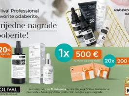 Olival nagradna igra 2026: Olival Professional favorite odaberite, vrijedne nagrade poberite!