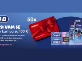 Oral-B nagradna igra: Smiješi vam se Konzum kartica sa 100 €