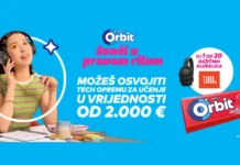 Orbit nagradna igra 2026: Žvači u pravom ritmu i osvoji nagradu!