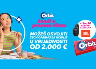 Orbit nagradna igra 2026: Žvači u pravom ritmu i osvoji nagradu!