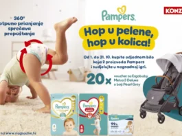 Pampers nagradna igra: Hop u pelene, hop u kolica!