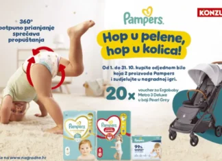 Pampers nagradna igra: Hop u pelene, hop u kolica!