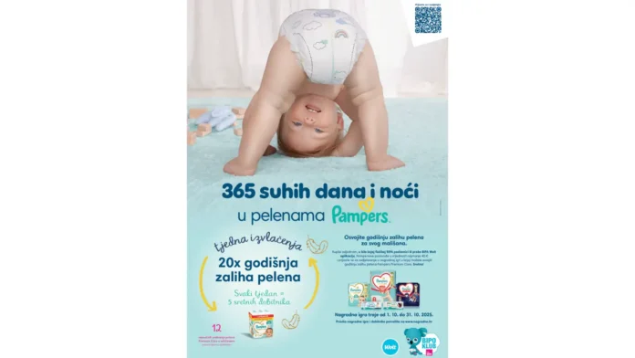 Pampers nagradna igra u BIPI: 365 suhih dana i noći u pelenama Pampers Pampers nagradna igra u BIPI: 365 suhih dana i noći u pelenama Pampers