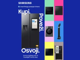 Samsung nagradna igra: Kupi. Poveži. Osvoji Samsung Bespoke AI hladnjak Family Hub