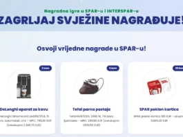 Saponia nagradna igra u Sparu: Zagrljaj svježine nagrađuje!